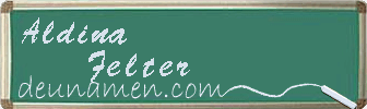 Aldina Felter Visitenkarte